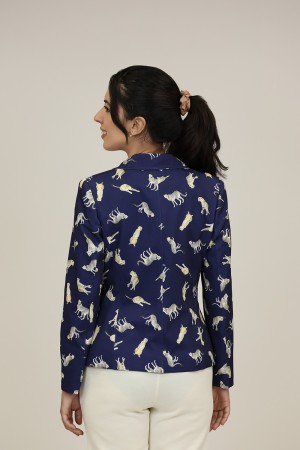 Chaquetas y Blazers de Mujer| Chaqueta Animal Print| M47 Modas Benidorm