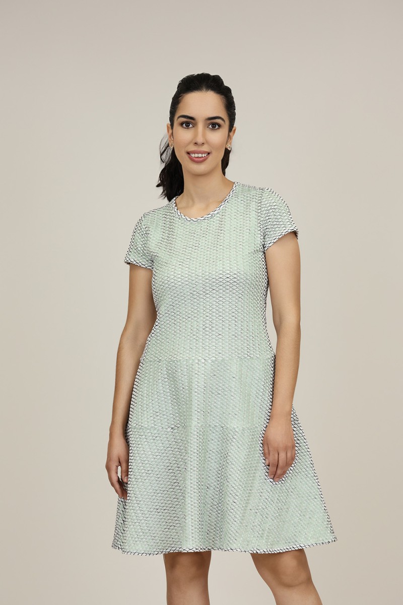 Flowy Midi Dress Pretty Woman Style  M47 Modas