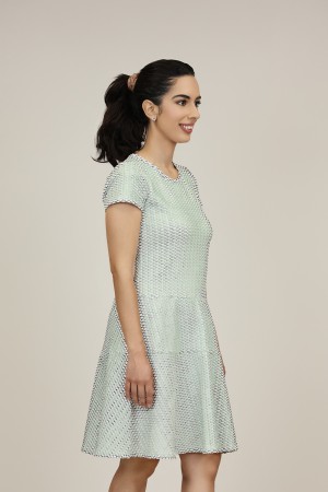 Flowy Midi Dress Pretty Woman Style  M47 Modas