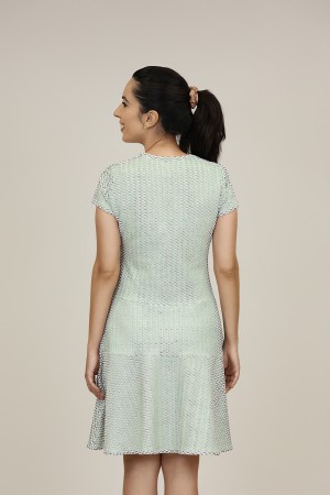 Vestido Midi Estampado | Vestido Punto| M47 Modas Benidorm