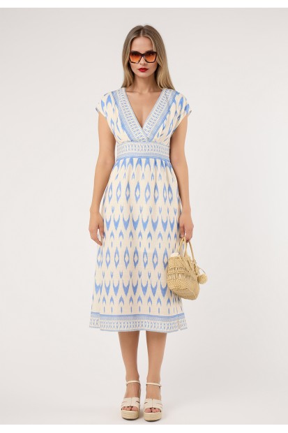 Vestido Boho | Vestido Maxi Estampado | M47 Modas Benidorm
