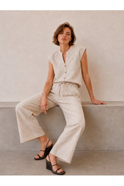 Striped Shirt Dress| M47 Modas Benidorm