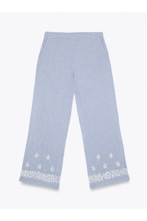 Pantalon Recto | Pantalon lino Rayas | M47 Modas Benidorm