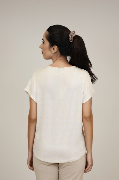 Flowing Printed Blouse| M47 Modas Benidorm