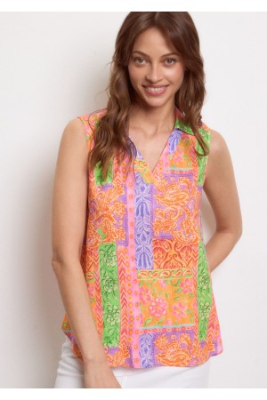 Camisa de Mujer Viscosa ECO| Blusa Fluida|  M47 Modas Benidorm