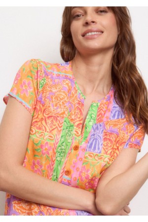 Camisa de Mujer Viscosa ECO| Blusa Fluida|  M47 Modas Benidorm