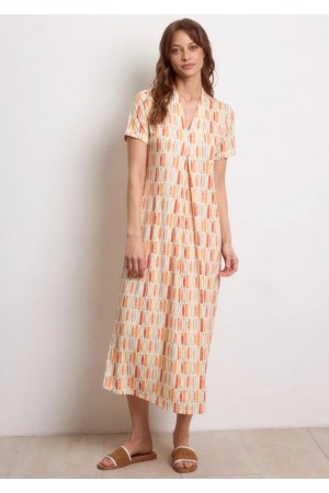 Vestido Midi Estampado| Vestido Boho|  M47 Modas Benidorm