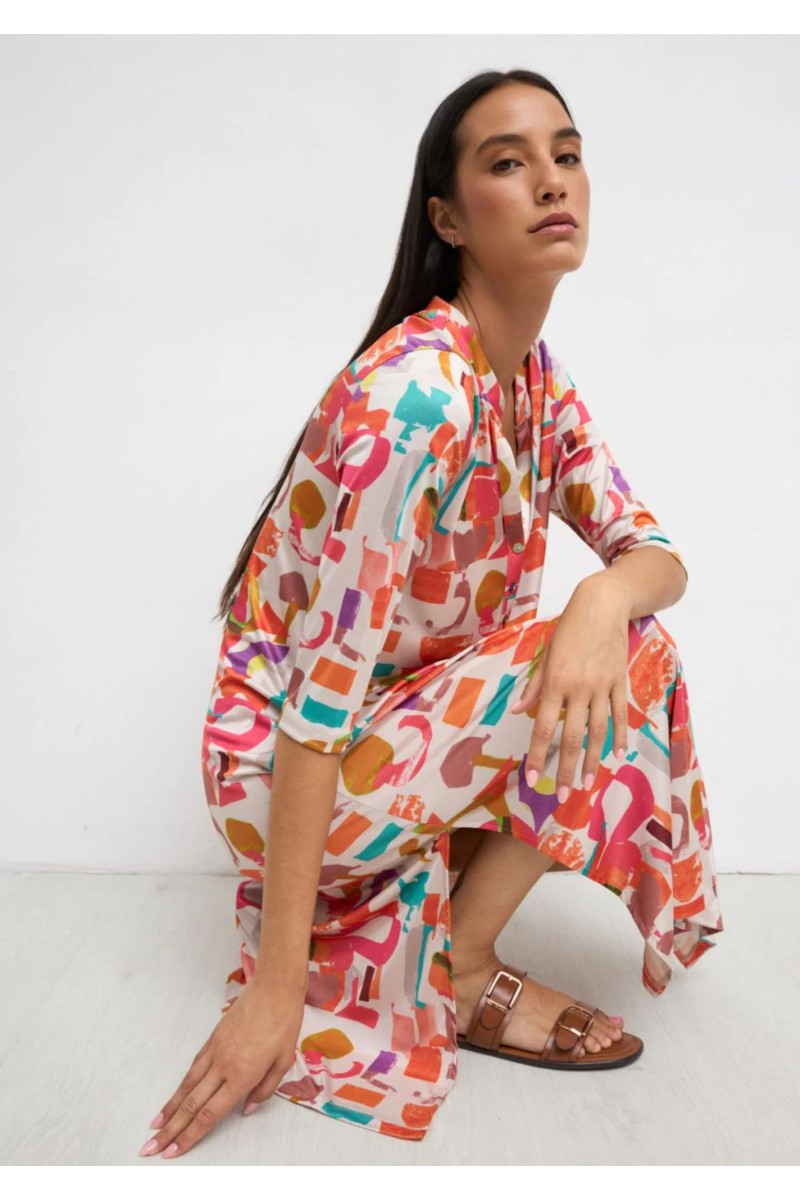 Boho Multicolored Dress| M47 Modas Benidorm