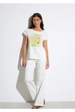 Camiseta Viscosa Eco| Camiseta Blanca| M47 Modas Benidorm