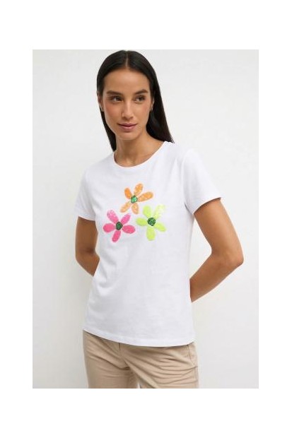 Camiseta Viscosa Eco| Camiseta Blanca| M47 Modas Benidorm
