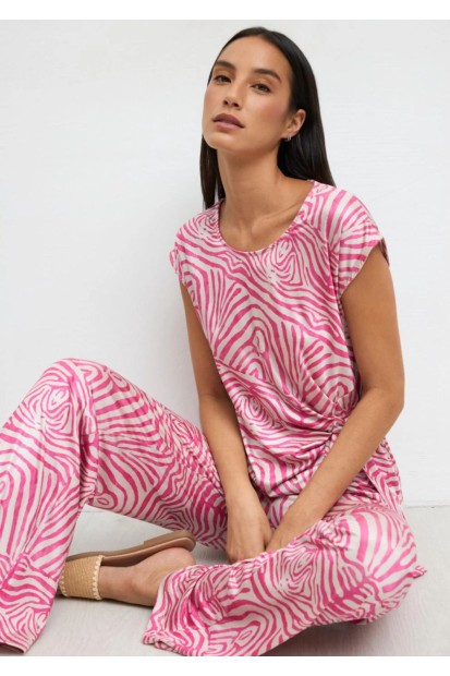 Knit Kimono Positional Print| M47 Modas Benidorm