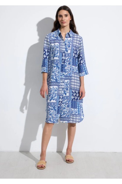Vestido Midi Estampado| Vestido Boho|  M47 Modas Benidorm