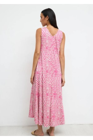 Vestido Midi Estampado| Vestido Boho|  M47 Modas Benidorm