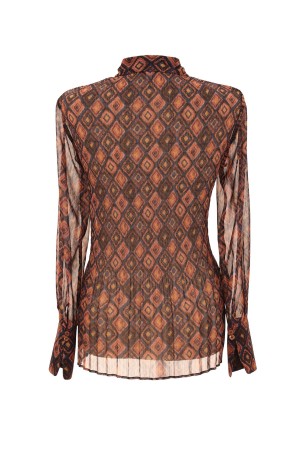 Camisa Plisada de Mujer|Camisa Fiesta| M47 Modas Benidorm